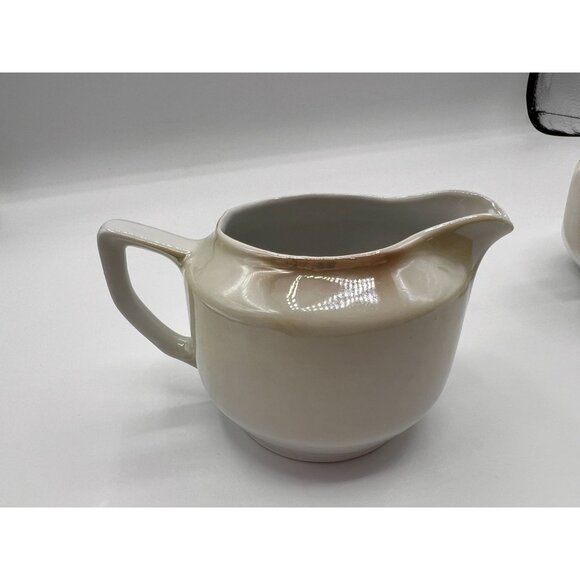 Vintage Floral Creamer & Sugar Bowl Set - Hand-Painted Porcelain - Germany - Picture 9 of 16